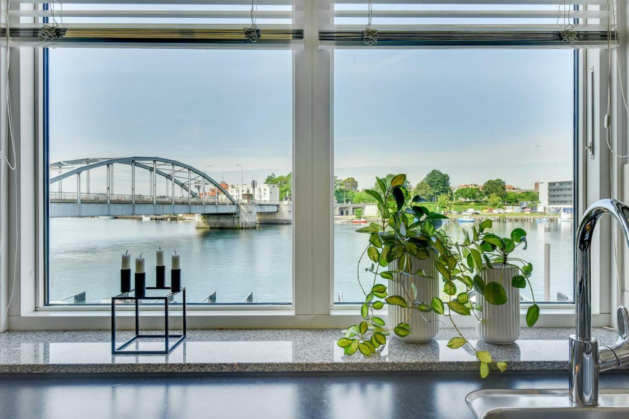 Luxury City Center Harbour Apartment 2 Bedroom Sønderborg Dış mekan fotoğraf