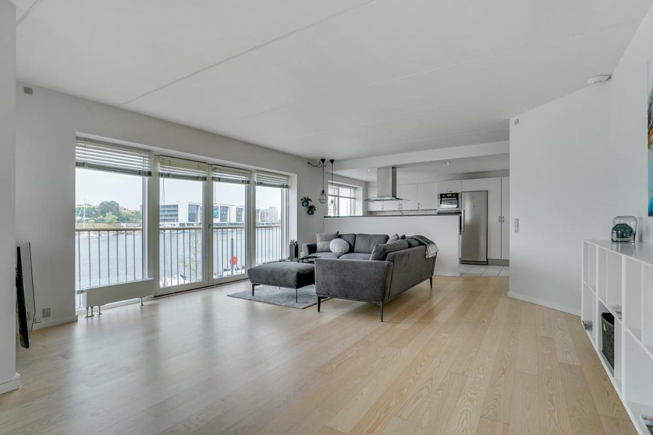 Luxury City Center Harbour Apartment 2 Bedroom Sønderborg Dış mekan fotoğraf