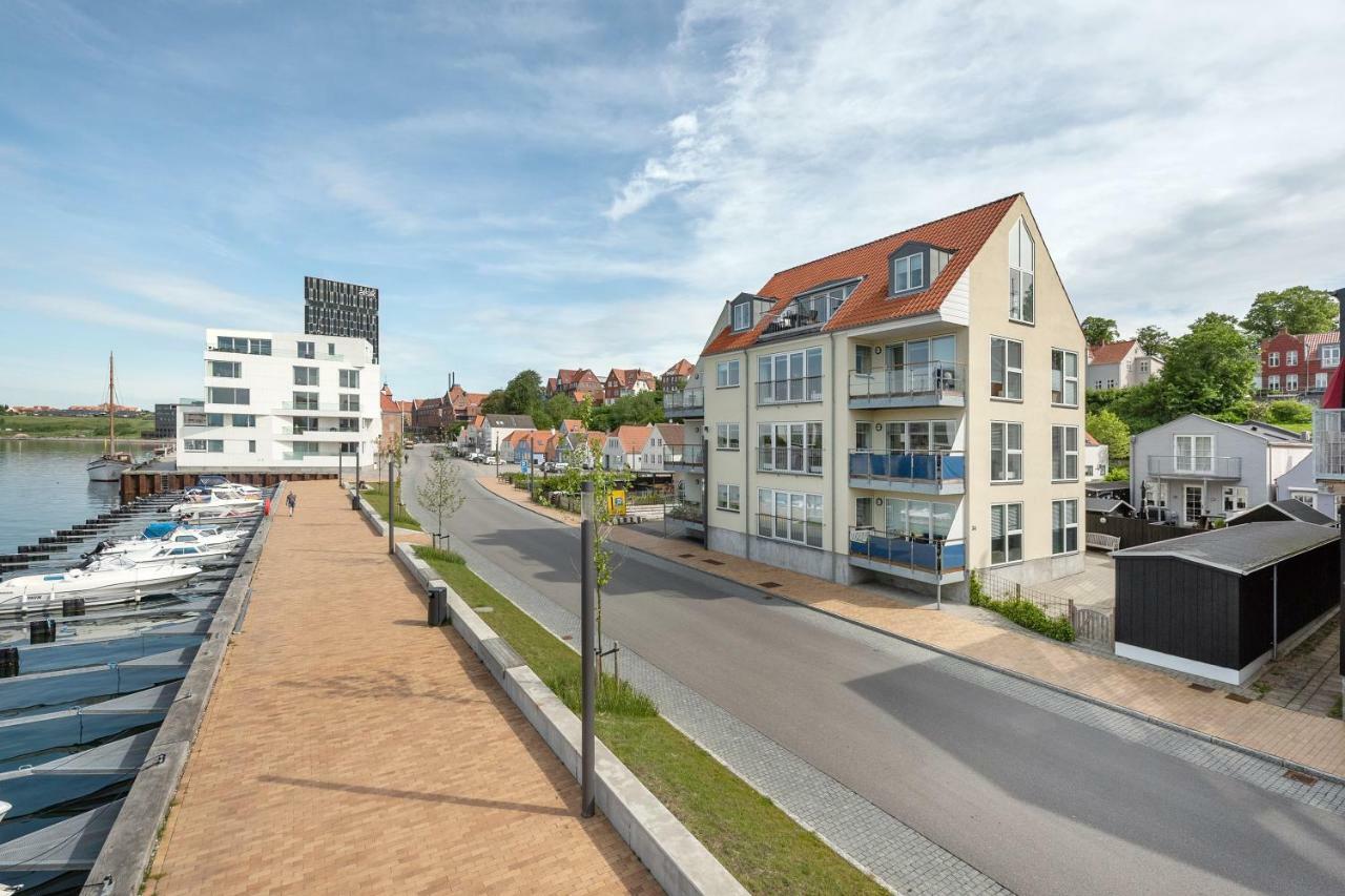 Luxury City Center Harbour Apartment 2 Bedroom Sønderborg Dış mekan fotoğraf